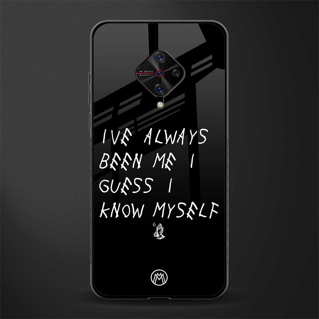 being myself glass case for vivo s1 pro image