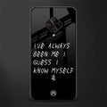 being myself glass case for vivo s1 pro image