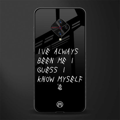 being myself glass case for vivo s1 pro image