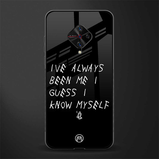 being myself glass case for vivo s1 pro image