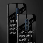 being myself glass case for vivo v17 pro image-2