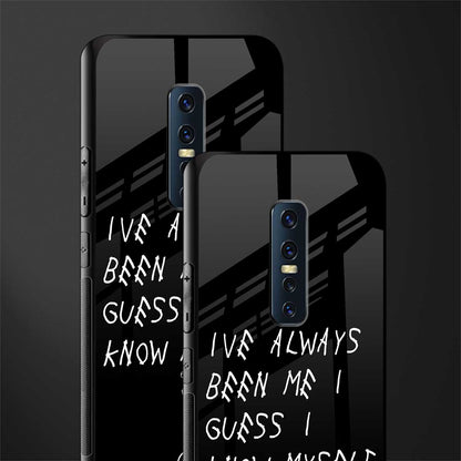 being myself glass case for vivo v17 pro image-2