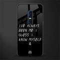 being myself glass case for vivo v17 pro image