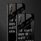 being myself glass case for vivo z1x image-2