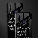 being myself glass case for vivo z1 pro image-2