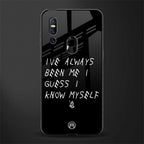 being myself glass case for vivo v15 image