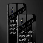 being myself glass case for vivo v15 pro image-2