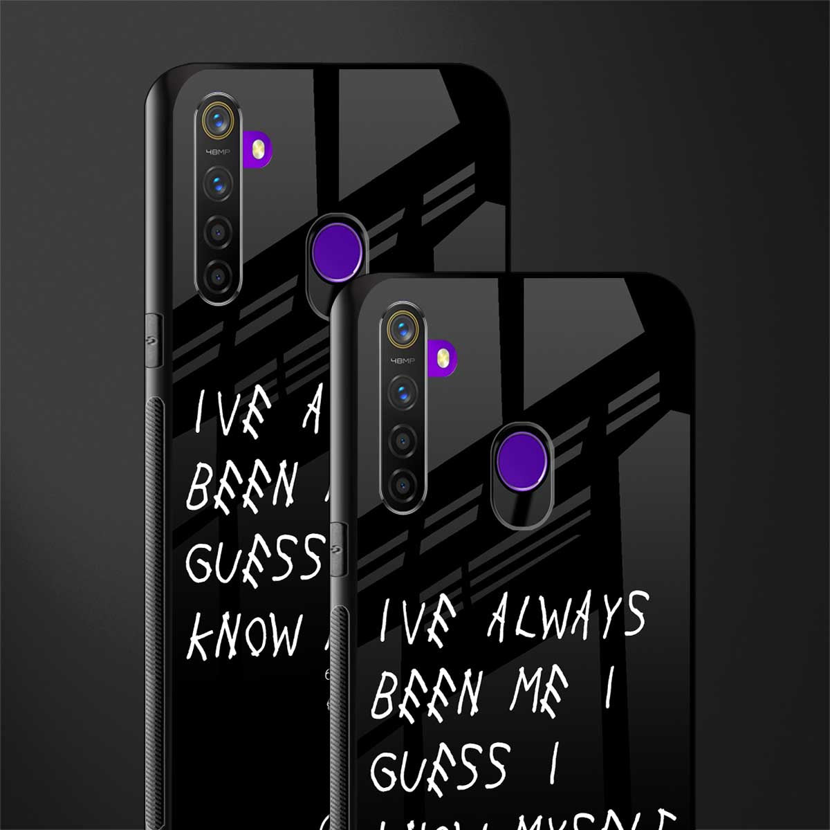 being myself glass case for realme 5 image-2