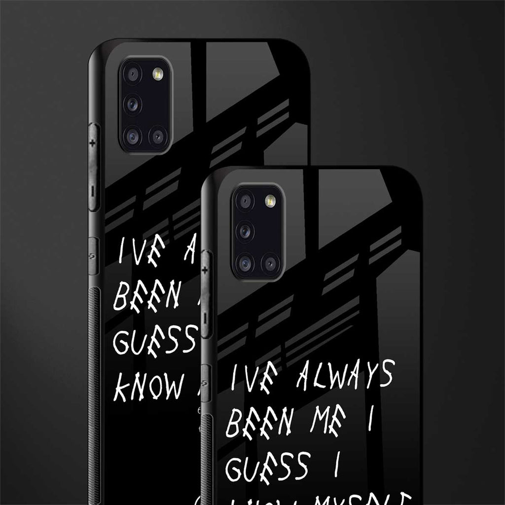 being myself glass case for samsung galaxy a31 image-2