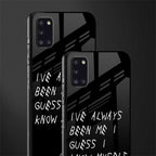 being myself glass case for samsung galaxy a31 image-2