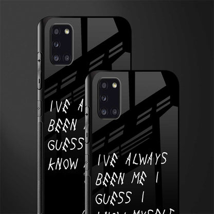 being myself glass case for samsung galaxy a31 image-2