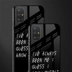 being myself glass case for samsung galaxy a51 image-2