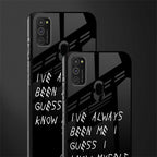 being myself glass case for samsung galaxy m30s image-2