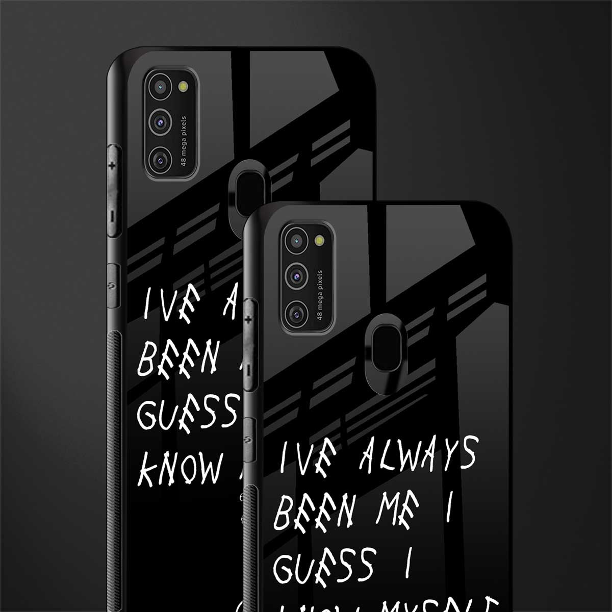 being myself glass case for samsung galaxy m30s image-2