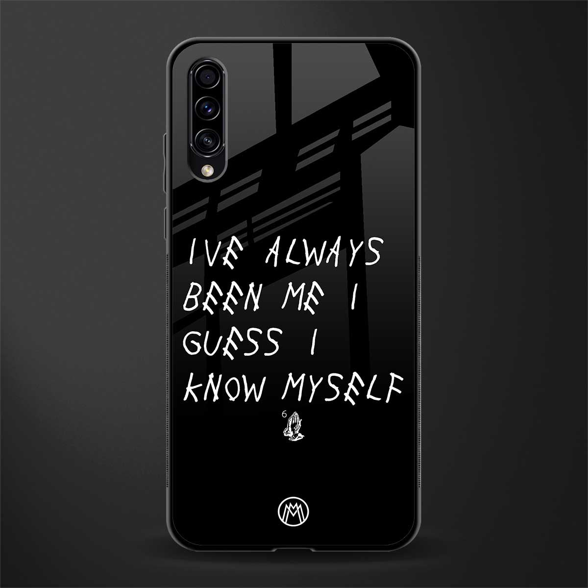 being myself glass case for samsung galaxy a50 image