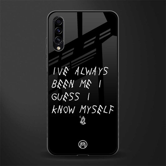 being myself glass case for samsung galaxy a50 image