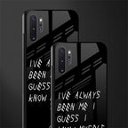 being myself glass case for samsung galaxy note 10 plus image-2