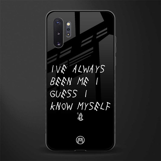 being myself glass case for samsung galaxy note 10 plus image