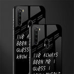 being myself glass case for redmi note 8 image-2