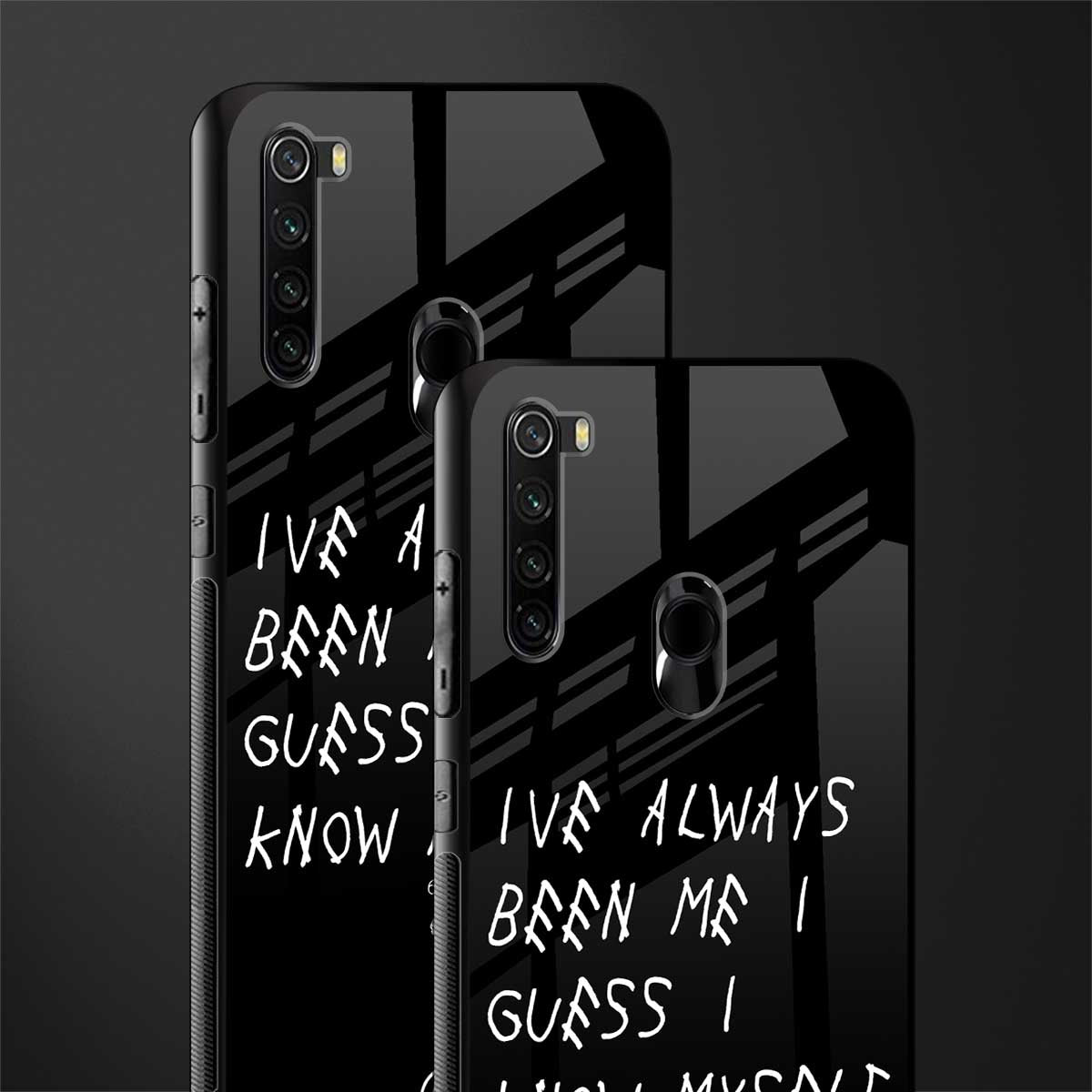 being myself glass case for redmi note 8 image-2