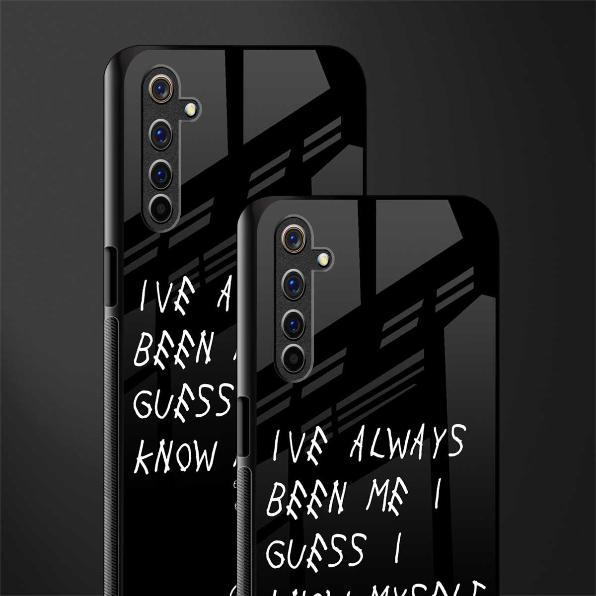 being myself glass case for realme 6i image-2