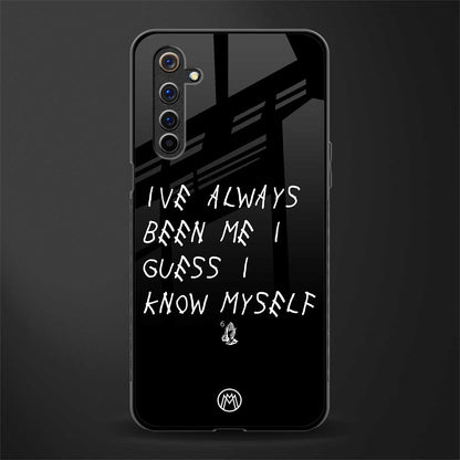being myself glass case for realme 6 image