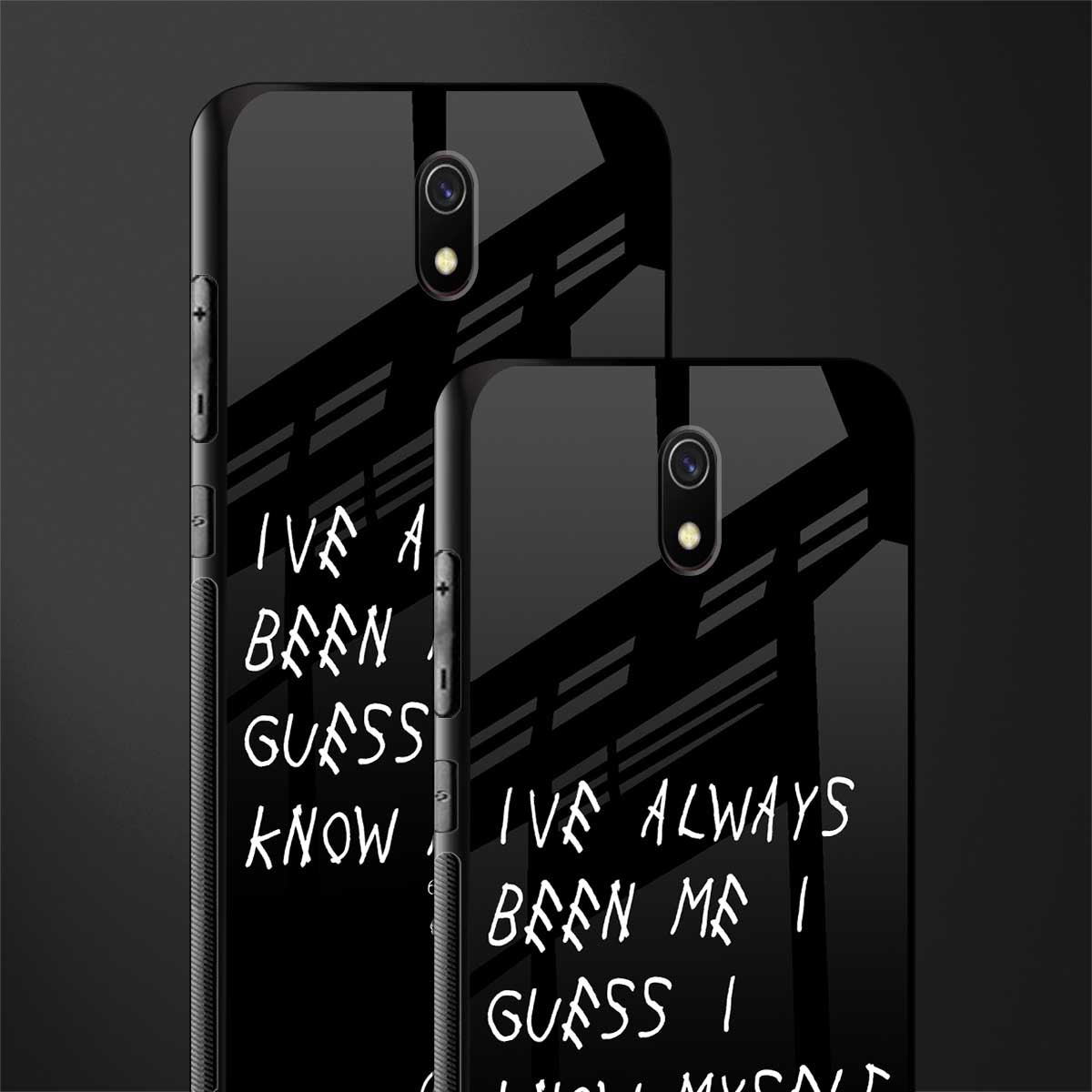 being myself glass case for redmi 8a image-2