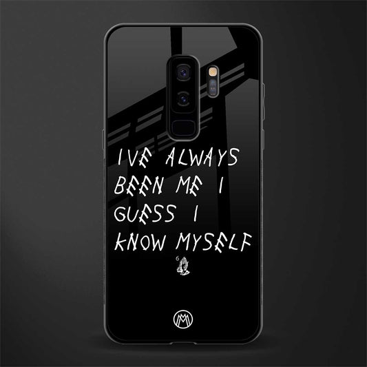 being myself glass case for samsung galaxy s9 plus image