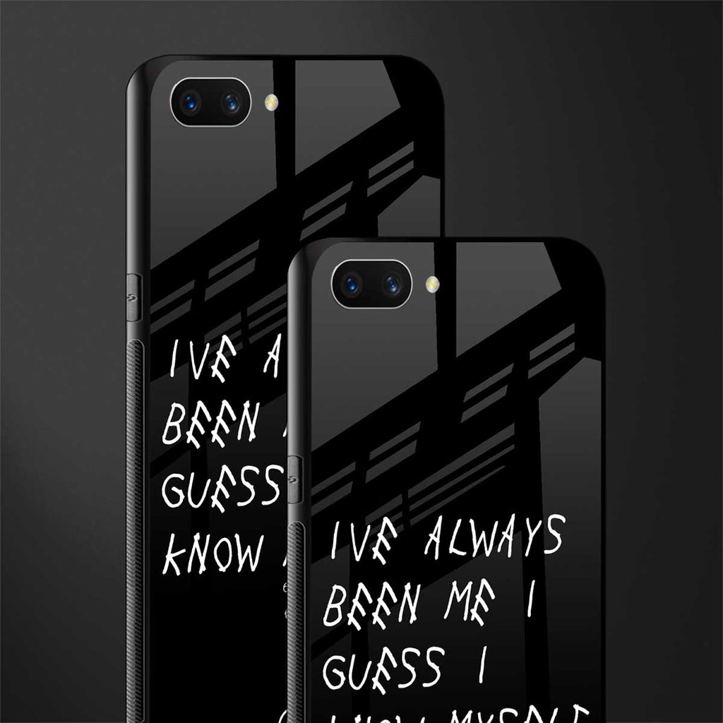 being myself glass case for realme c1 image-2