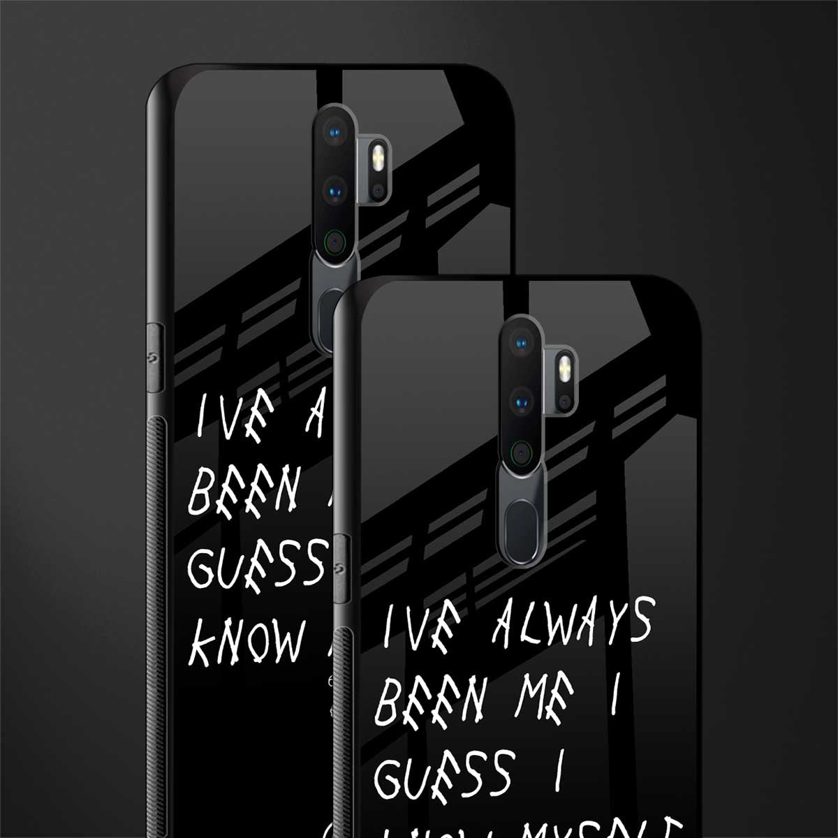 being myself glass case for oppo a5 2020 image-2