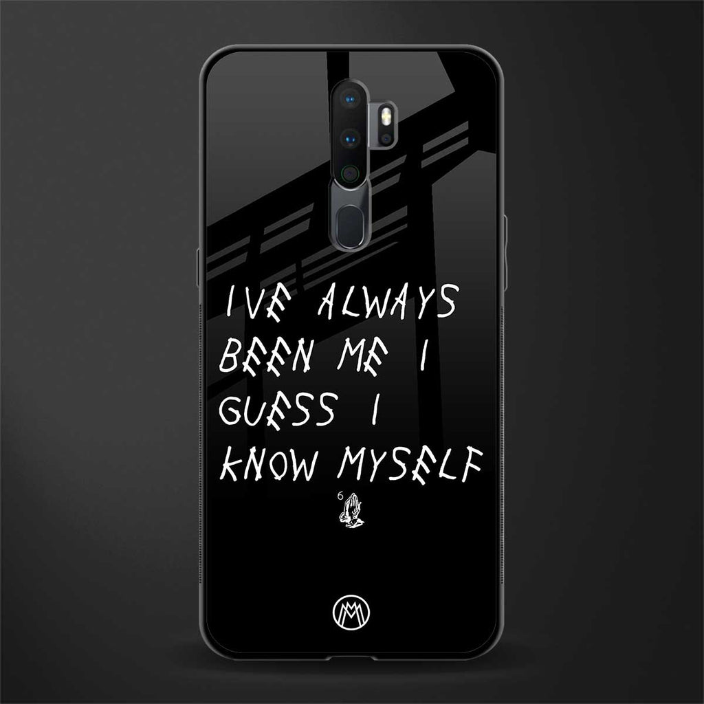 being myself glass case for oppo a5 2020 image