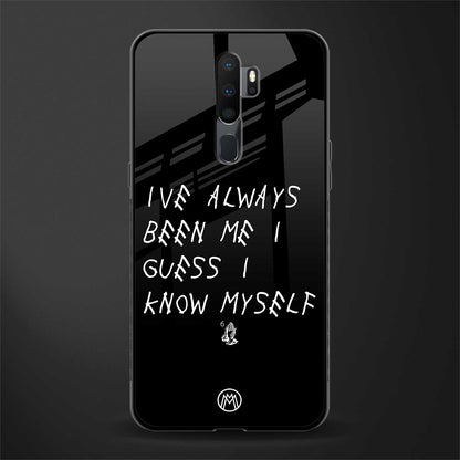 being myself glass case for oppo a5 2020 image