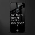 being myself glass case for oppo a9 2020 image