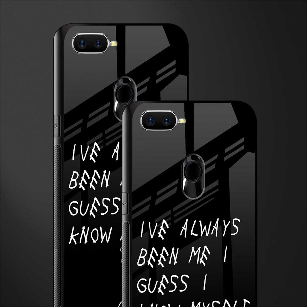being myself glass case for oppo a12 image-2