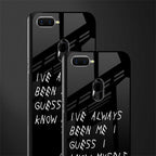 being myself glass case for oppo a7 image-2