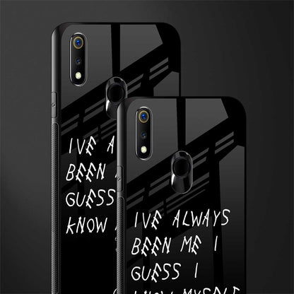 being myself glass case for realme 3 pro image-2