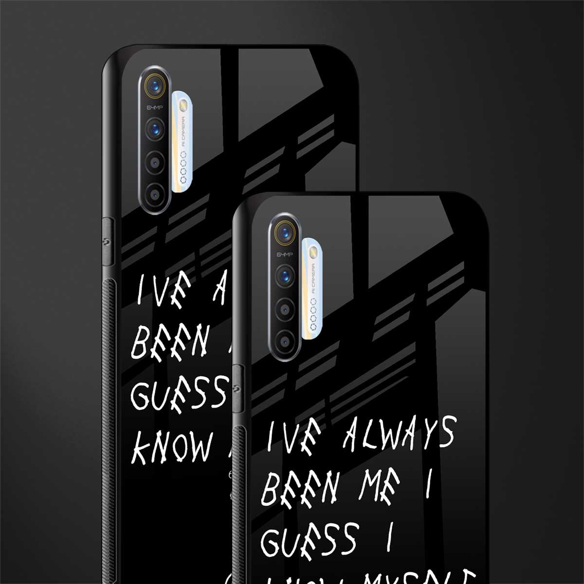 being myself glass case for realme xt image-2