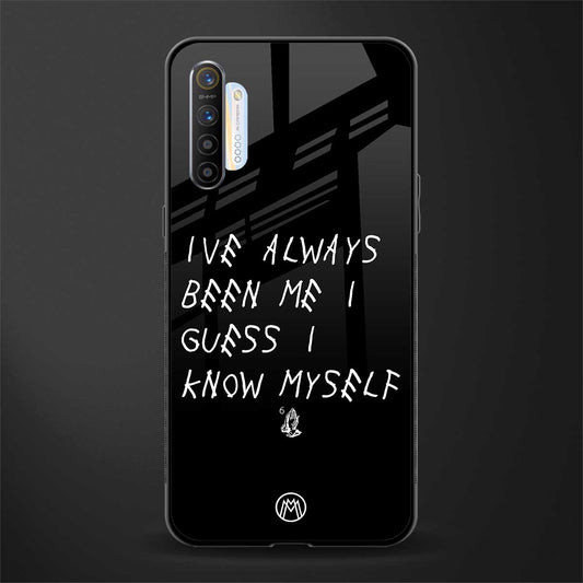being myself glass case for realme xt image