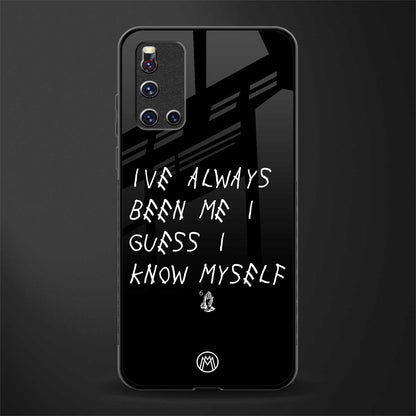 being myself glass case for vivo v19 image