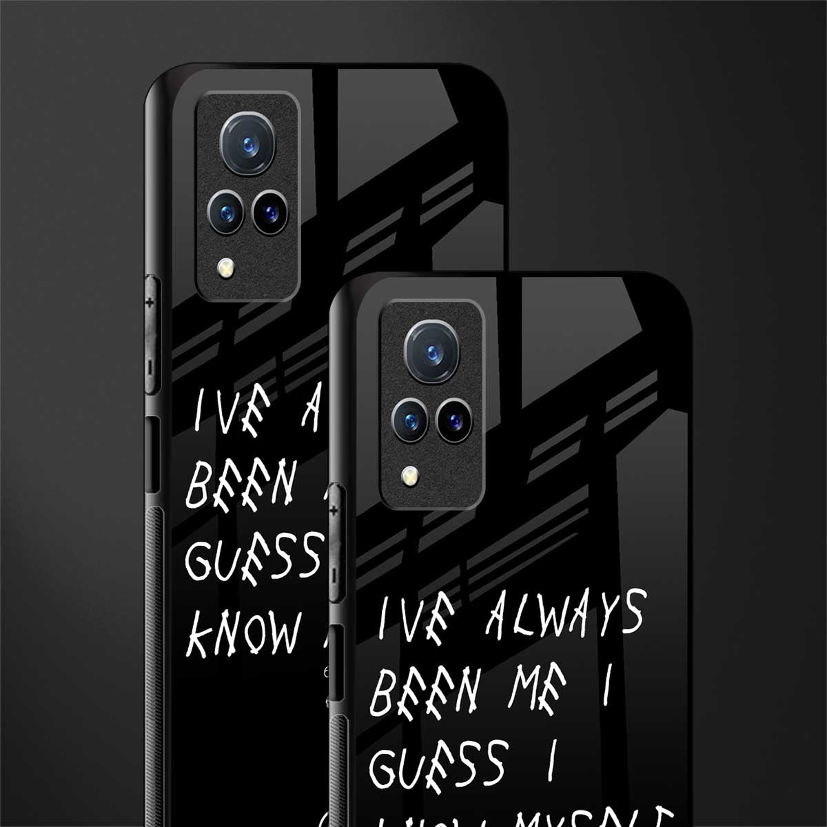 being myself glass case for vivo v21 5g image-2