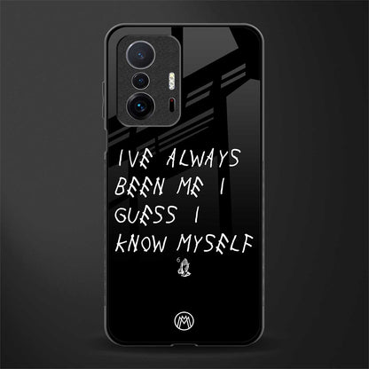 being myself glass case for mi 11t pro 5g image