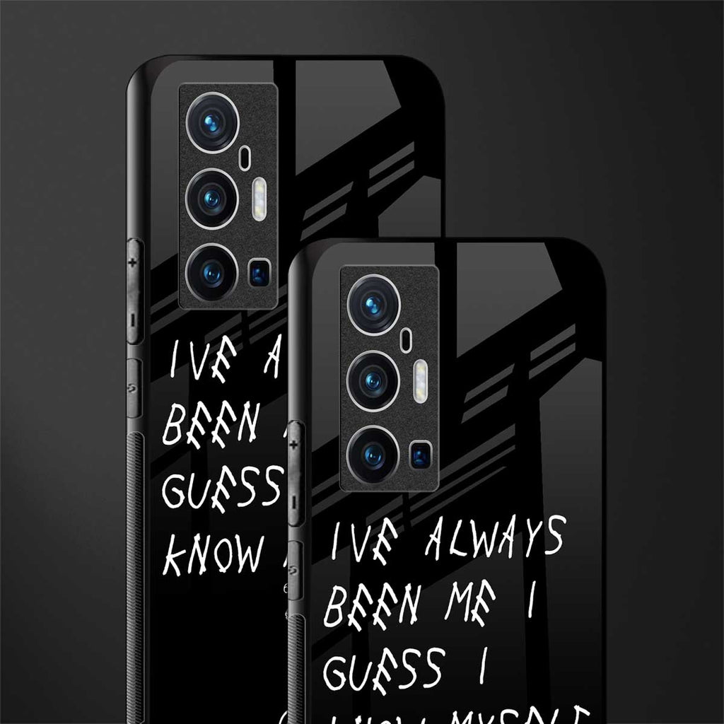 being myself glass case for vivo x70 pro plus image-2