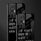 being myself glass case for vivo x70 pro plus image-2