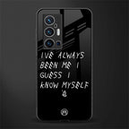 being myself glass case for vivo x70 pro plus image