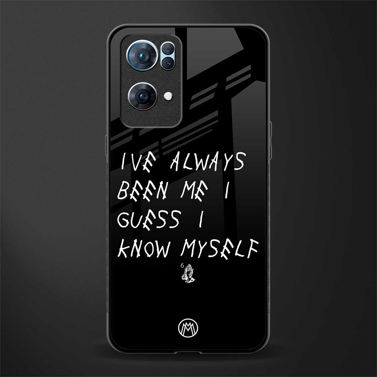 being myself glass case for oppo reno7 pro 5g image