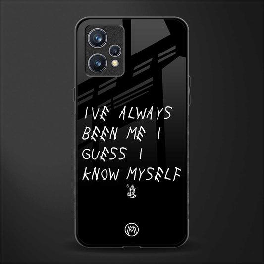 being myself glass case for realme 9 pro plus 5g image