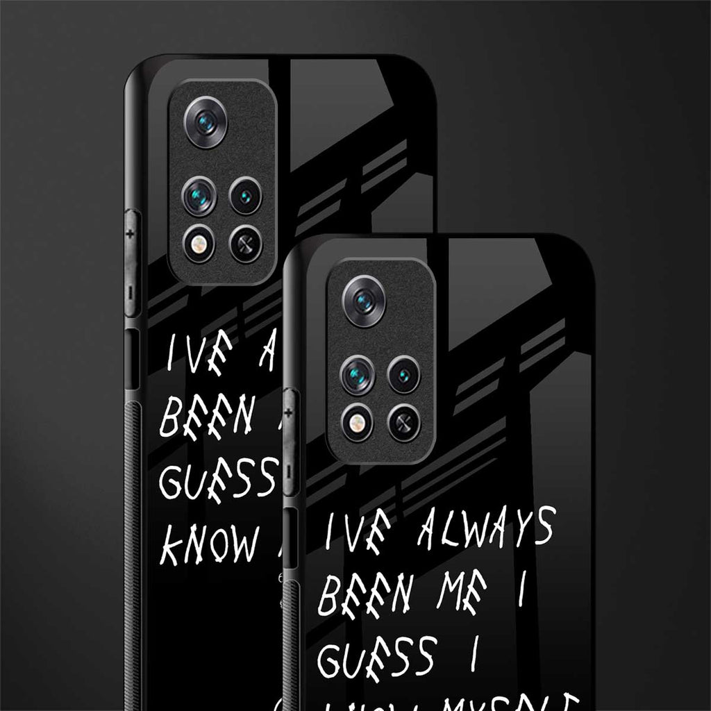 being myself glass case for xiaomi 11i 5g image-2