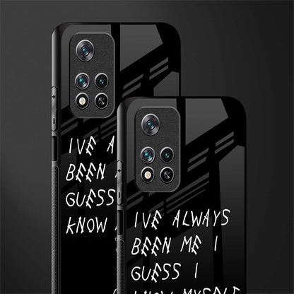 being myself glass case for xiaomi 11i 5g image-2