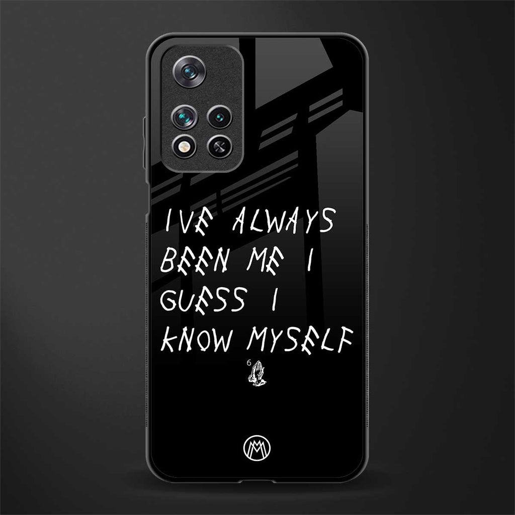 being myself glass case for xiaomi 11i 5g image