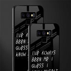 being myself glass case for samsung galaxy note 9 image-2